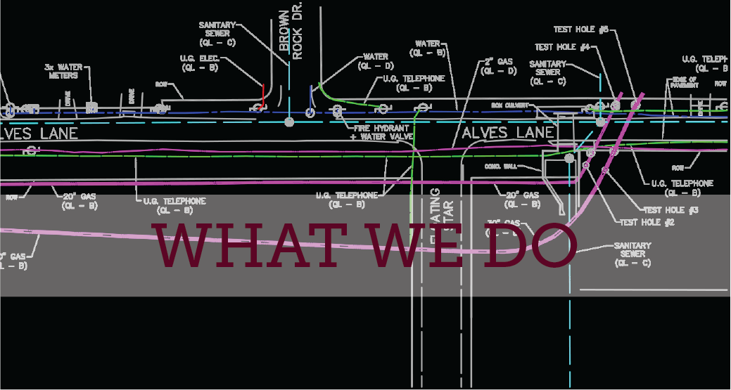 Subsurface Utility Engineering Sherwood Surveying S U E